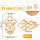20pcs pendentifs en alliage(FIND-CY0001-91G)-2
