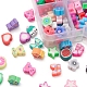 160Pcs 8 Style Handmade Polymer Clay Beads(CLAY-YW0001-44)-5