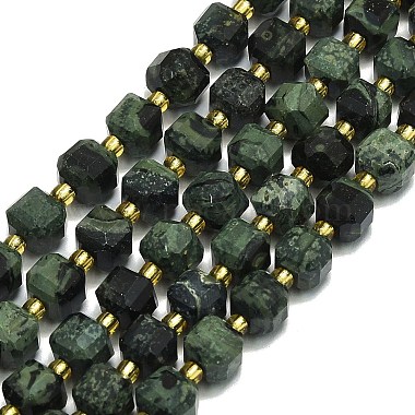 Cube Rhyolite Jasper Beads