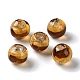 Sable doré fait à la main avec brin de perles de lampe en feuille d'argent(LAMP-Z007-04A)-1