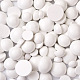 120pcs 4 estilos cabujones de madera blanca pintados con spray(WOOD-TA0001-52)-5