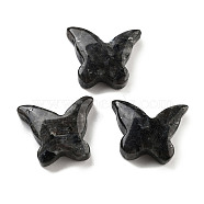 Natural Larvikite Pendants, Butterfly Charms, 19.5x15x5.5mm, Hole: 1mm(G-H007-07L)