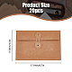 Retro Buckle Blank Kraft Paper Envelopes(DIY-WH0349-73)-2