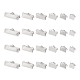 120Pcs 6 Styles Iron Ribbon Crimp Ends(IFIN-YW0003-22)-1