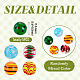 Mixed Styles Glass Beads(GLAA-TAC0001-32)-4