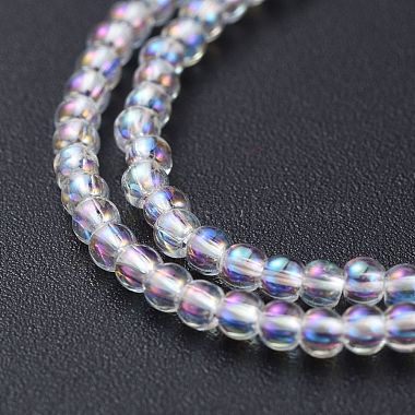 Electroplate Glass Beads Strands(EGLA-K014-A-AB01)-4
