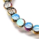 Electroplated Transparent Glass Beads Strands(GL-CBA98F0-06B-01)-2