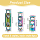 24Pcs 3 Styles Alloy Spring Cord Locks(FIND-HS0001-96)-2