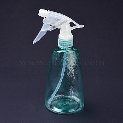 (Defective Closeout Sale), Transparent PP Plastic Reusable Empty Trigger Spray Bottles, Fine Mist Squirt Bottles, for Cleaning Gardening Plant Hair Salon, Green, 21.2cm(AJEW-XCP0001-45)