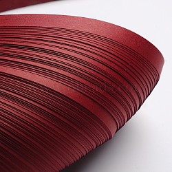 Quilling Paper Strips, Dark Red, 530x10mm, about 120strips/bag(X-DIY-J001-10mm-B32)