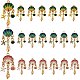 30 шт 3 цвета подвески из сплава эмали(FIND-SZ0001-35)-1