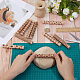 10Pcs 10 Styles Wood Rolling Pin(AJEW-GF0014-29)-3