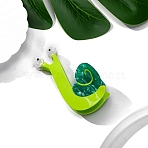 Cellulose Acetate(Resin) Claw Hair Clips, Snail, Hair Accessories for Women Girls, Lime, 80~100mm(PW-WG30E87-03)