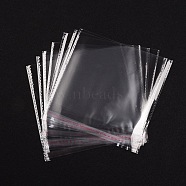OPP Cellophane Bags, Rectangle, Clear, 14x14cm, Unilateral Thickness: 0.035mm, Inner Measure: 11x14cm(OPC-S015-12)