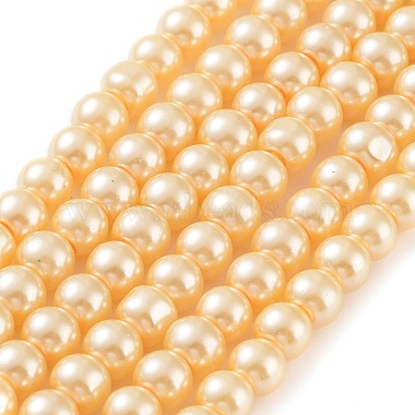 bicarbonato de vidrio pintado nacarado perla hebras grano redondo(HY-Q003-6mm-61)-2