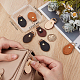 8Pcs 4 Colors Cowhide D Buckle(FIND-BBC0003-75A)-3