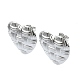 Boucles d'oreilles à tige en acier inoxydable anti-ternissement 201(EJEW-K270-23P)-1