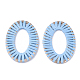 Handmade Raffia Woven Linging Rings(X-WOVE-Q077-22C)-1