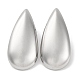 304 Stainless Steel Teardrop Stud Earrings(EJEW-D281-31S)-1