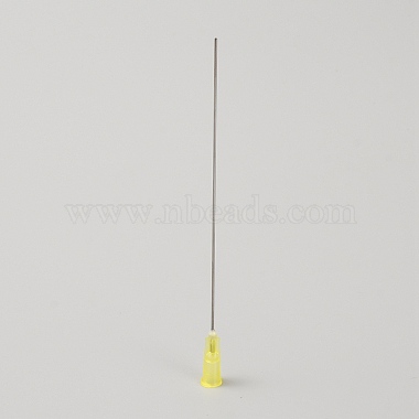 Yellow Plastic Dispensing Needles