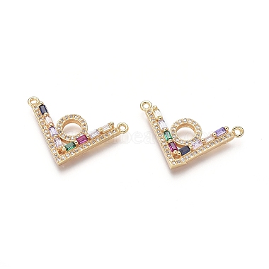 Golden Colorful Others Brass+Cubic Zirconia Pendants