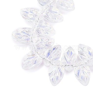 Electroplate Transparent Glass Beads Strands(EGLA-N056-03A-01)-3