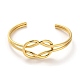 Golden 304 Stainless Steel Cuff Bangles for Women(BJEW-C050-01D-G)-2