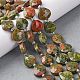 Natural Unakite Beads Strands(G-P570-E06-02)-1