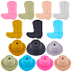 SUNNYCLUE 14Pcs 14 Style Silicone Beads(SIL-SC0001-22)-1