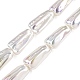 Transparent Spray Painted Glass Beads Strands(GLAA-N001-41)-2