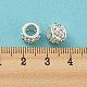 micro cuivres ouvrent zircone cubique perles européennes(KK-H452-08S)-4