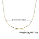 925 Sterling Silve Snake Chain Necklaces(HT0674-1)-2