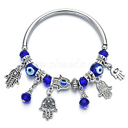 Evil Eye Crystal Bead Hand Bracelet for Women by Marti.(CI0152)