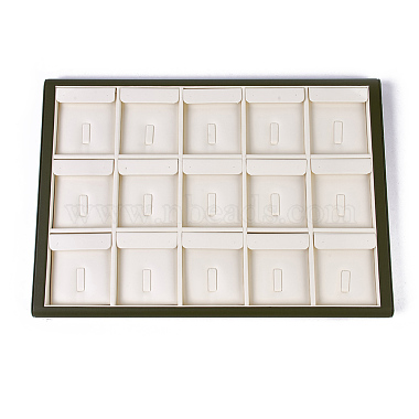 AntiqueWhite Imitation Leather Earring Displays