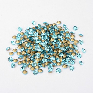 Назад никелированная класс алмаз стекла отметил горный хрусталь(X-RGLA-SS28-004)-2