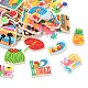 ハワイをテーマにしたPVCプラスチック製カボション(PL-CBAEA65-01)-1