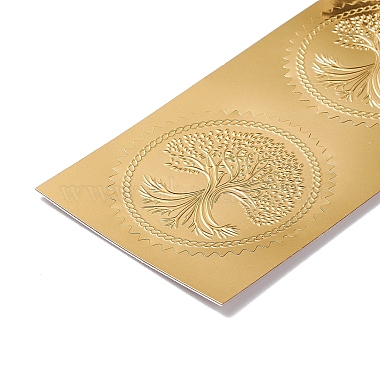 Self Adhesive Gold Foil Embossed Stickers(DIY-XCP0002-15A)-4