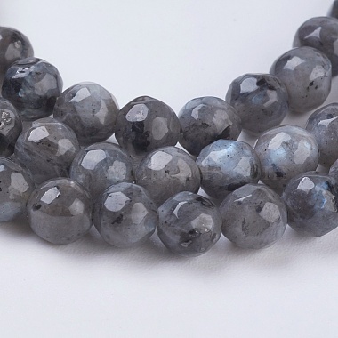 Natural Larvikite Beads Strands(G-G545-14)-3