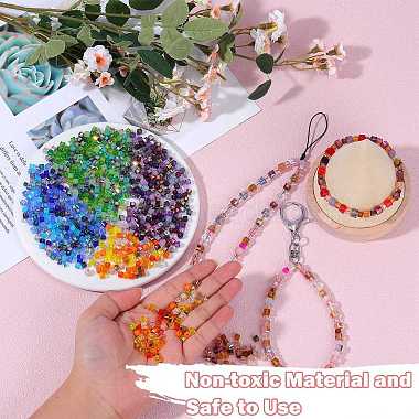 2 Bags Imitation Artificial Crystal Glass Beads(GLAA-SZ0001-95B-01)-3