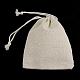 Cotton Packing Pouches Drawstring Bags(ABAG-R011-13x18)-2