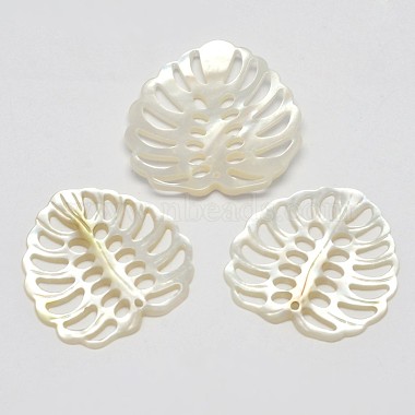 Natural Mother of Pearl Shell Pendants(SSHEL-L002-09)-2