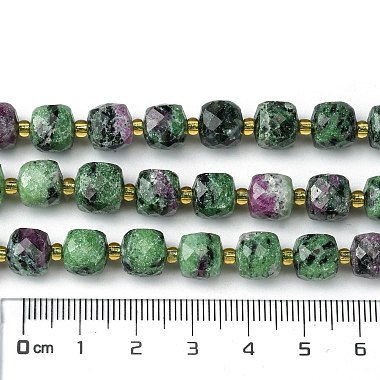 Natural Ruby in Zoisite Beads Strands(G-Q010-A02-01)-5