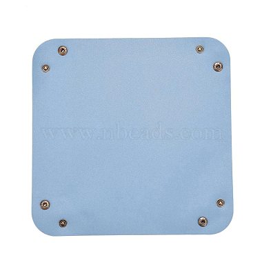 PVC Leather Storage Tray Box with Snap Button(AJEW-D050-01A-03AB)-2