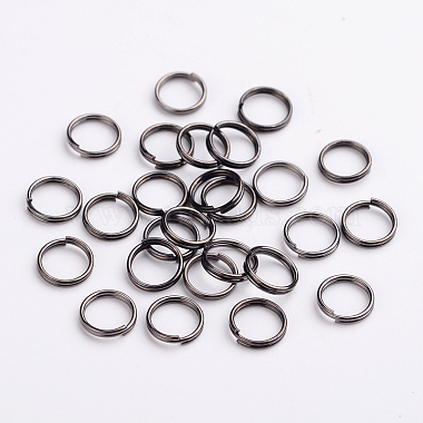 Gunmetal Ring Iron Split Rings