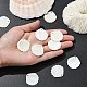 10Pcs Carved Natural Freshwater Shell Pendants(SHEL-YW0001-15)-5