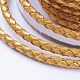 Round Braided Cowhide Cords(WL-L009-01W)-3