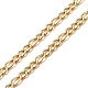 Ожерелье с подвеской в виде клевера из сплава эмали с латунными цепочками для женщин(NJEW-JN04087)-6