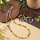 2Strands Handmade Lampwork Beads Strands(BLOW-TADJ0001-01A)-6