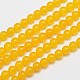 Natural & Dyed Malaysia Jade Bead Strands(X-G-A146-6mm-A03)-1