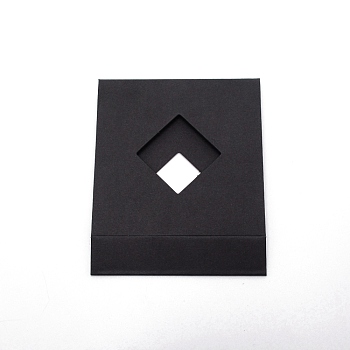 Paper Display Box Paper Sleeve, Square, Black, 108.5x89.5x1mm